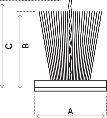 Pile Weather Strip Diagram